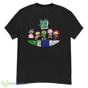 Logo Super Why Calling All Super Readers Shirt - G500 Men’s Classic T-Shirt