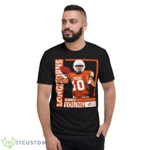 Longhorns Vince Young 10 Shirt - Short Sleeve T-Shirt