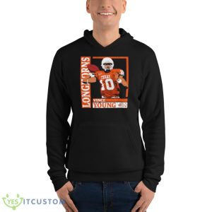 Longhorns Vince Young 10 Shirt - Unisex Fleece Pullover Hoodie