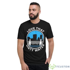 Love That Dirty Water Skyline Seal Shirt - Short Sleeve T-Shirt