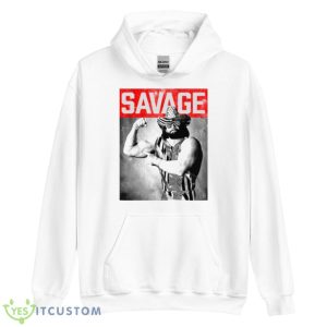 Macho Man Wrestling Supreme Randy Savage Shirt - Unisex Heavy Blend Hooded Sweatshirt