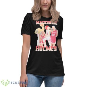 Mackenzie Holmes Drop Indiana Shirt - Women's Relaxed Short Sleeve Jersey Tee