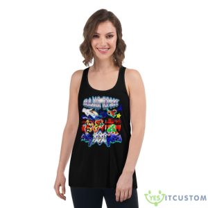 Major Upset Sbb Game Shirt - Women's Flowy Racerback Tank