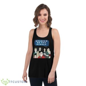 Malcolm In The Middle Comic Shirt 10 Malcolm In The Middle Comic Shirt - Women's Flowy Racerback Tank