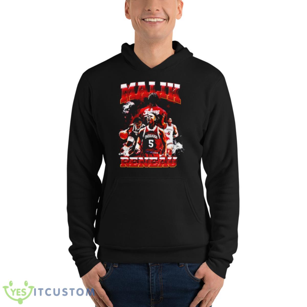Malik Reneau Indiana Shirt 4 Malik Reneau Indiana Shirt - Unisex Fleece Pullover Hoodie