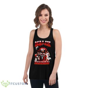 Malik Reneau Indiana Shirt 10 Malik Reneau Indiana Shirt - Women's Flowy Racerback Tank