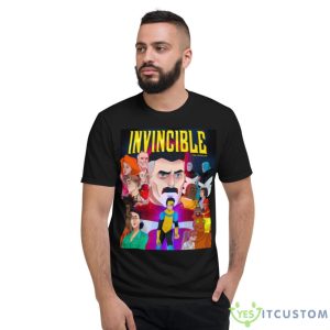 Man Of Words Invincible Cartoon Shirt - Short Sleeve T-Shirt