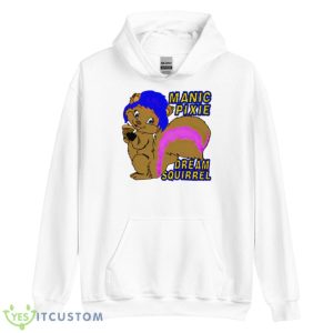 Manic Pixie Dream Squirrel Shirt - Unisex Heavy Blend Hooded Sweatshirt