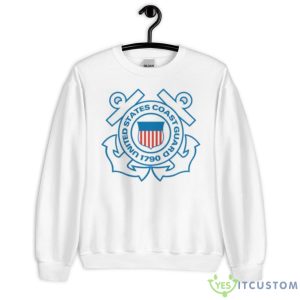Mark Of The United States Coast Guard Uscg Emblem Shirt - Unisex Heavy Blend Crewneck Sweatshirt