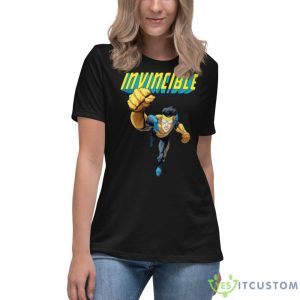 Markus Grayson Invincible Cartoon Shirt 11 Markus Grayson Invincible Cartoon Shirt - Women's Relaxed Short Sleeve Jersey Tee