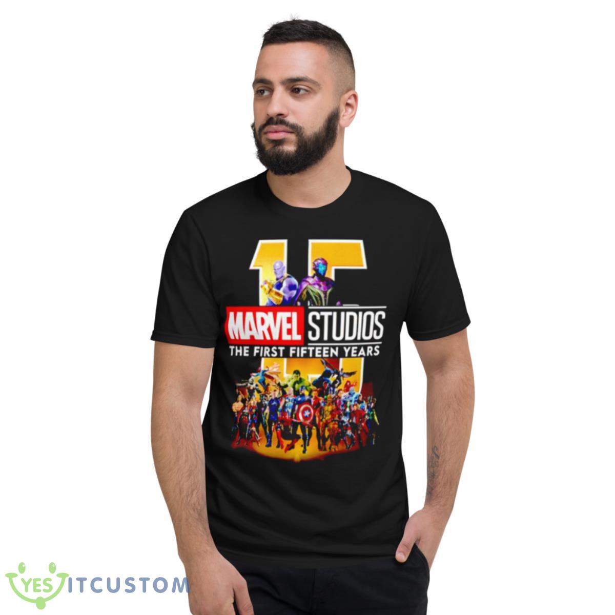 Marvel Studios The First Fifteen Years Shirt 2 Marvel Studios The First Fifteen Years Shirt - Short Sleeve T-Shirt