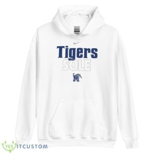 Memphis Tigers Nike On Court Bench Shirt - Unisex Heavy Blend Hooded Sweatshirt