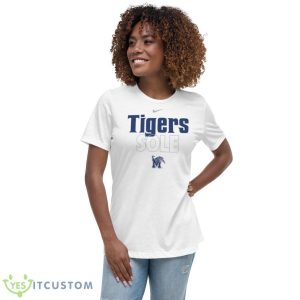 Memphis Tigers Nike On Court Bench Shirt - Women's Relaxed Short Sleeve Jersey Tee