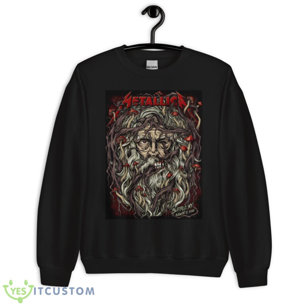Metallica Buffalo 3 Metallica Buffalo - Unisex Crewneck Sweatshirt