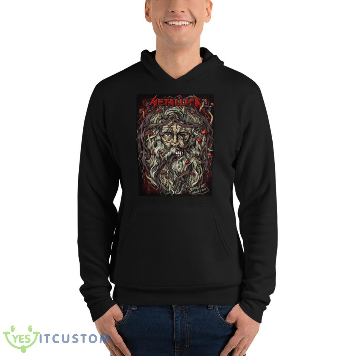 Metallica Buffalo 4 Metallica Buffalo - Unisex Fleece Pullover Hoodie