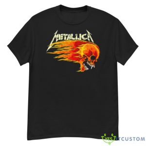 Metallica Flaming Skull Slipmat Shirt - G500 Men’s Classic T-Shirt