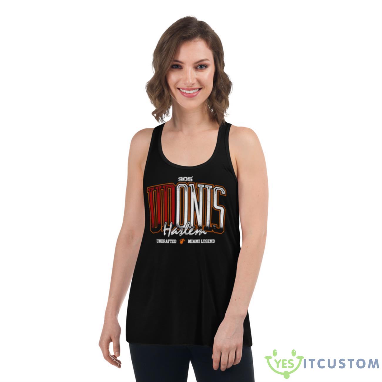 Miami Heat 305 Udonis Haslem Miami Legend Shirt 5 Miami Heat 305 Udonis Haslem Miami Legend Shirt - Women's Flowy Racerback Tank