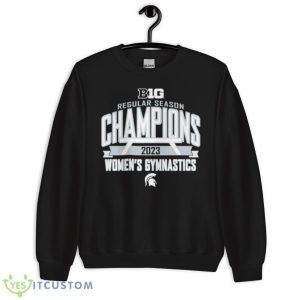 Michigan State Spartans 2023 Big Ten Women’s Gymnastics Regular Season Champions Shirt 8 Michigan State Spartans 2023 Big Ten Women’s Gymnastics Regular Season Champions Shirt - Unisex Crewneck Sweatshirt