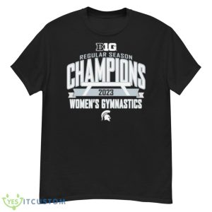 Michigan State Spartans 2023 Big Ten Women’s Gymnastics Regular Season Champions Shirt - G500 Men’s Classic T-Shirt
