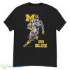 Michigan Wolverines Players Go Blue Signatures Shirt - G500 Men’s Classic T-Shirt