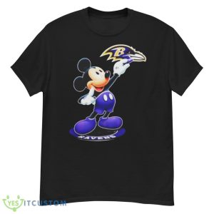 Mickey Mouse Nfl baltimore ravens logo 2023 shirt 12 Mickey Mouse Nfl baltimore ravens logo 2023 shirt Product Photo 2