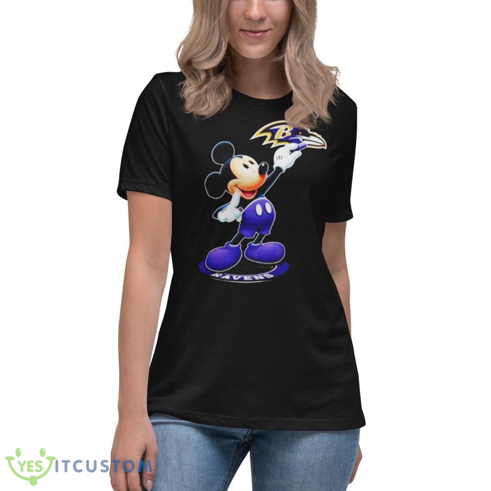 Mickey Mouse Nfl baltimore ravens logo 2023 shirt 11 Mickey Mouse Nfl baltimore ravens logo 2023 shirt Product Photo 11