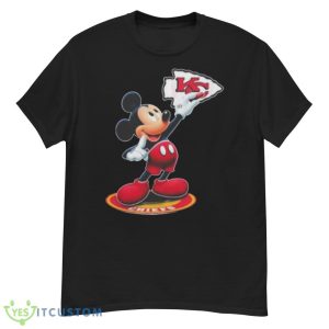 Mickey mouse nfl Kansas city Chiefs logo 2023 shirt 12 Mickey mouse nfl Kansas city Chiefs logo 2023 shirt Product Photo 2