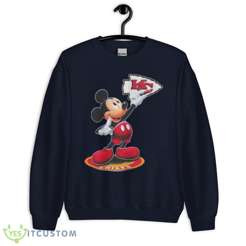 Mickey mouse nfl Kansas city Chiefs logo 2023 shirt 5 Mickey mouse nfl Kansas city Chiefs logo 2023 shirt Product Photo 5