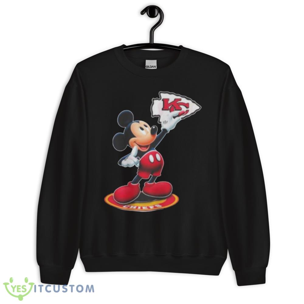 Mickey mouse nfl Kansas city Chiefs logo 2023 shirt 6 Mickey mouse nfl Kansas city Chiefs logo 2023 shirt Product Photo 6