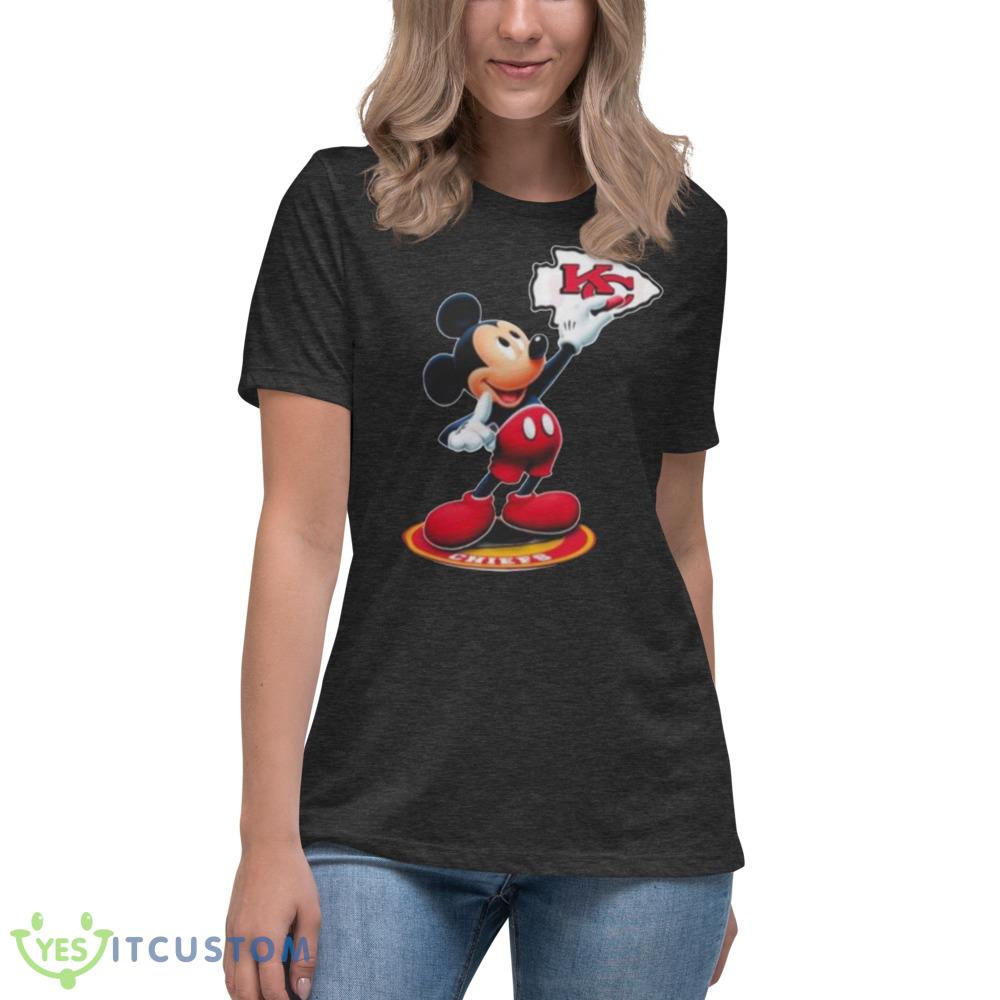 Mickey mouse nfl Kansas city Chiefs logo 2023 shirt 10 Mickey mouse nfl Kansas city Chiefs logo 2023 shirt Product Photo 10