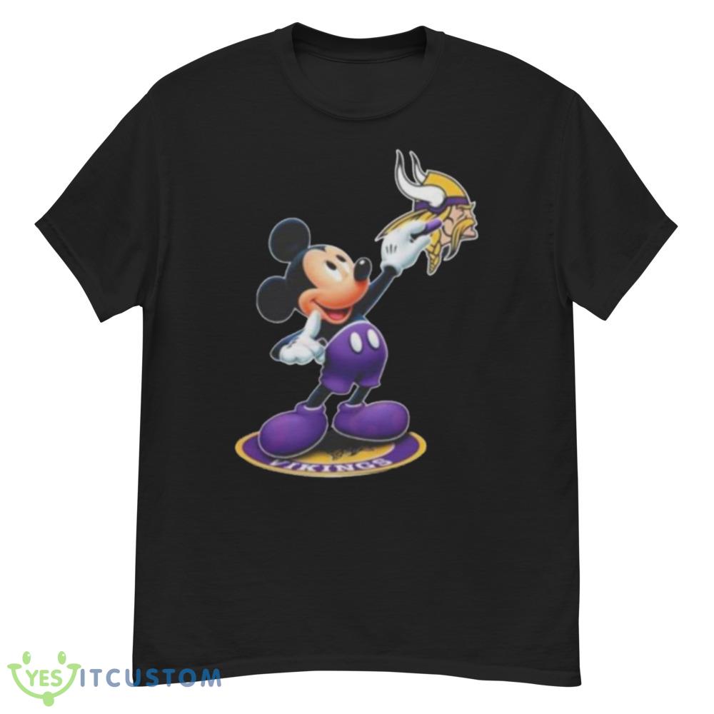 Mickey Mouse Nfl minnesota vikings logo 2023 shirt 2 Mickey Mouse Nfl minnesota vikings logo 2023 shirt Product Photo 2