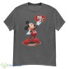 Mickey Mouse Nfl san francisco 49ers logo 2023 shirt Product Photo 1