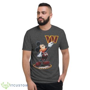 Mickey Mouse NFL Washington commanders logo 2023 shirt 13 Mickey Mouse NFL Washington commanders logo 2023 shirt Product Photo 3