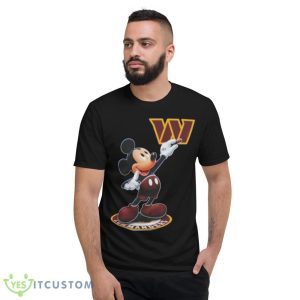Mickey Mouse NFL Washington commanders logo 2023 shirt 14 Mickey Mouse NFL Washington commanders logo 2023 shirt Product Photo 4