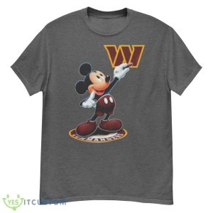 Mickey Mouse NFL Washington commanders logo 2023 shirt Product Photo 1