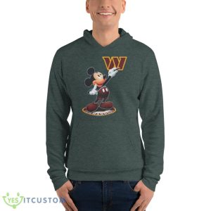 Mickey Mouse NFL Washington commanders logo 2023 shirt 17 Mickey Mouse NFL Washington commanders logo 2023 shirt Product Photo 7