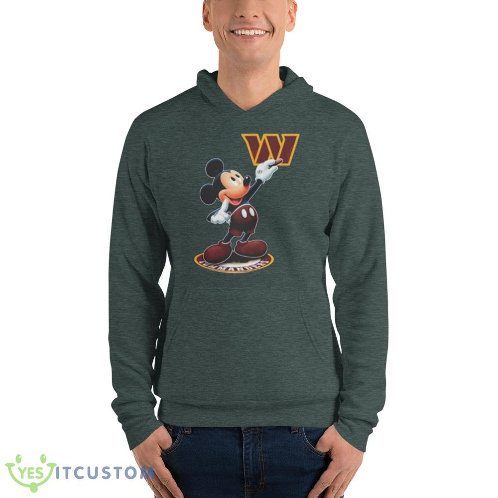 Mickey Mouse NFL Washington commanders logo 2023 shirt 7 Mickey Mouse NFL Washington commanders logo 2023 shirt Product Photo 7