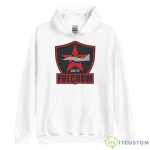Mig 29 Fulcrum Small Logo Shirt - Unisex Heavy Blend Hooded Sweatshirt