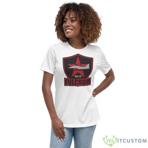 Mig 29 Fulcrum Small Logo Shirt - Women's Relaxed Short Sleeve Jersey Tee