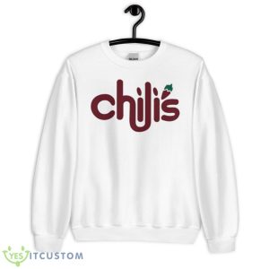 Mike Golic Jr Wearing Chilis Shirt - Unisex Heavy Blend Crewneck Sweatshirt