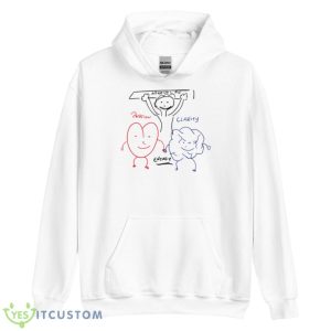 Mikel Arteta Pre Match Arsenal Drawing Vs Tottenham Hotspur Shirt - Unisex Heavy Blend Hooded Sweatshirt