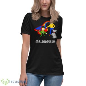 Mr. Dressup Tickle Trunk Shirt 11 Mr. Dressup Tickle Trunk Shirt - Women's Relaxed Short Sleeve Jersey Tee