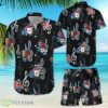 Music Music Note And Flower Pattern Black Hawaii Shirt Gifts For Music Lovers Product Photo 1