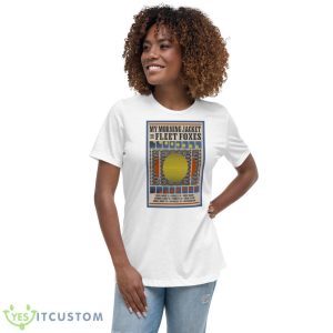 My Morning Jacket & Fleet Foxes Tour 2023 Poster Shirt - Women's Relaxed Short Sleeve Jersey Tee