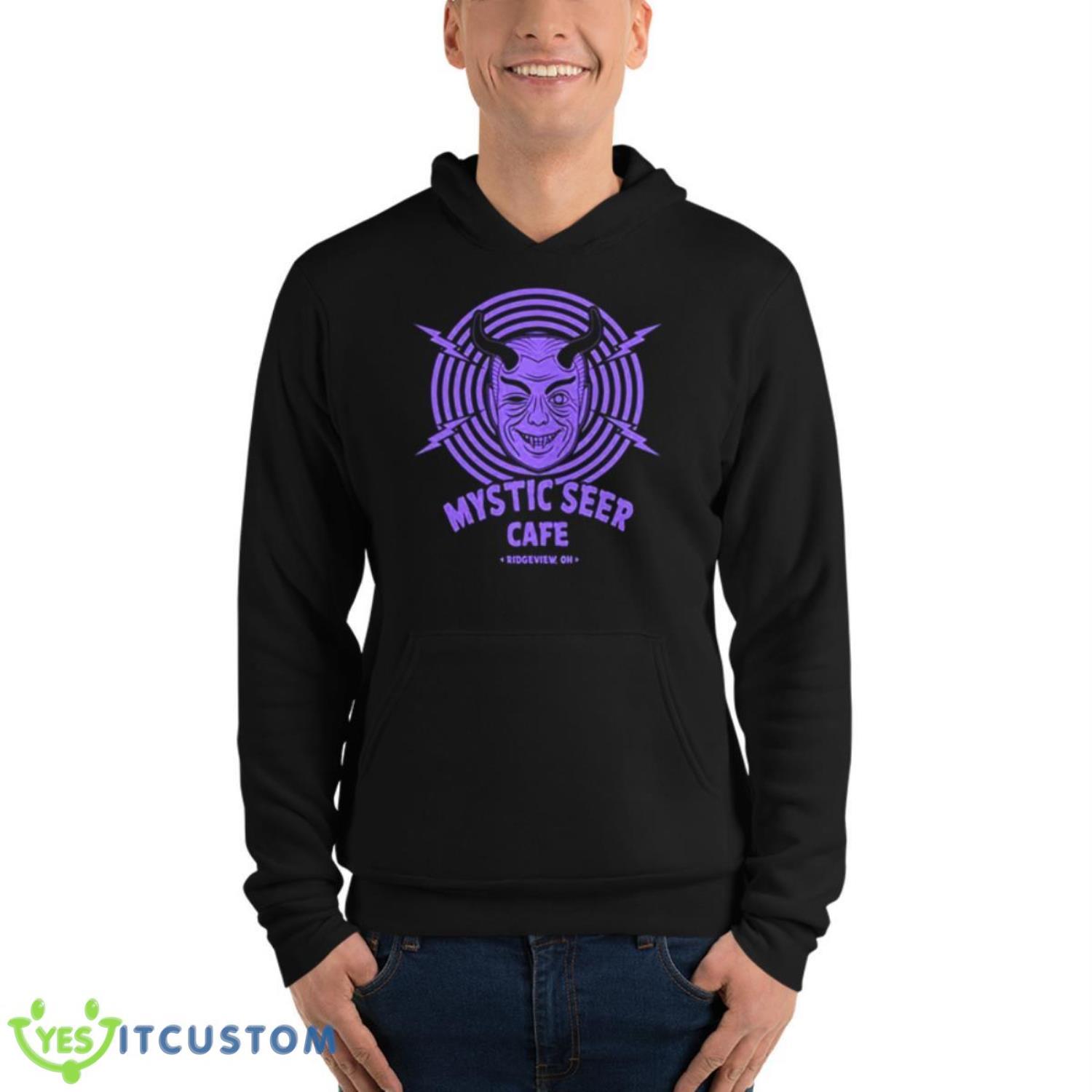 Mystic Seer Cafe Twilight Zone Shirt 4 Mystic Seer Cafe Twilight Zone Shirt - Unisex Fleece Pullover Hoodie