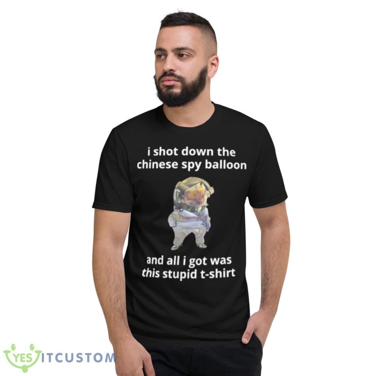 Nafo I Shot Down The Chinese Spy Balloon Shirt 13 Nafo I Shot Down The Chinese Spy Balloon Shirt - Short Sleeve T-Shirt