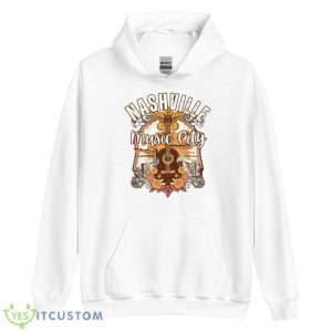 Nashville Tennessee Vintage Howdy Music City 2023 Shirt - Unisex Heavy Blend Hooded Sweatshirt