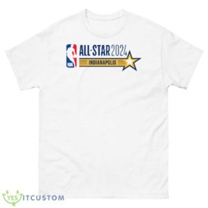 NBA All Star 2024 Indianapolis Shirt - 500 Men’s Classic Tee Gildan
