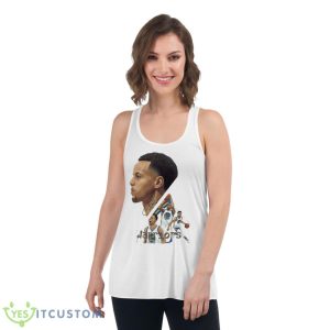 NBA Stephen Curry Warriors Signature 2023 Shirt - Women's Flowy Racerback Tank