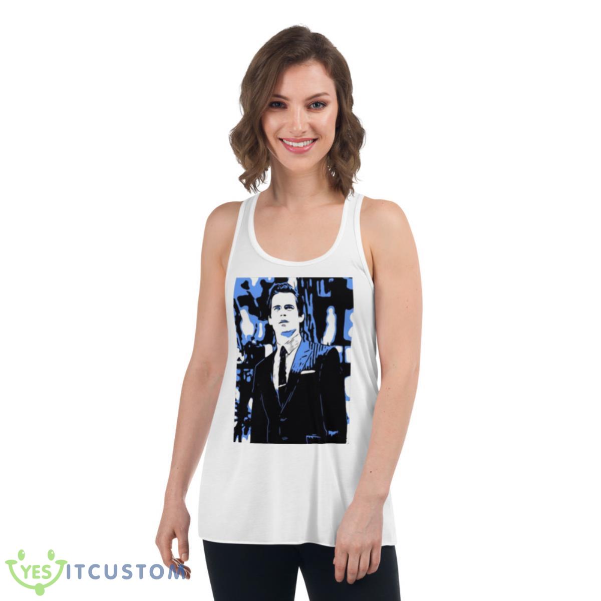 Neal Caffrey White Collar Tv Series Shirt 4 Neal Caffrey White Collar Tv Series Shirt - Women's Flowy Racerback Tank